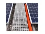 Solar Power HDG Grating Walkway
