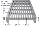 Stainless Steel Wedge Wire Floor Grate