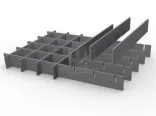 Press-locked Steel Grating
