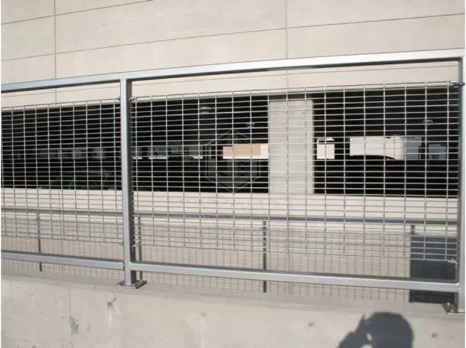 Swage-Locked Grating