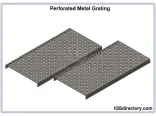 Steel Grating Operating Platform