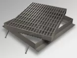 sump pit grate and frame