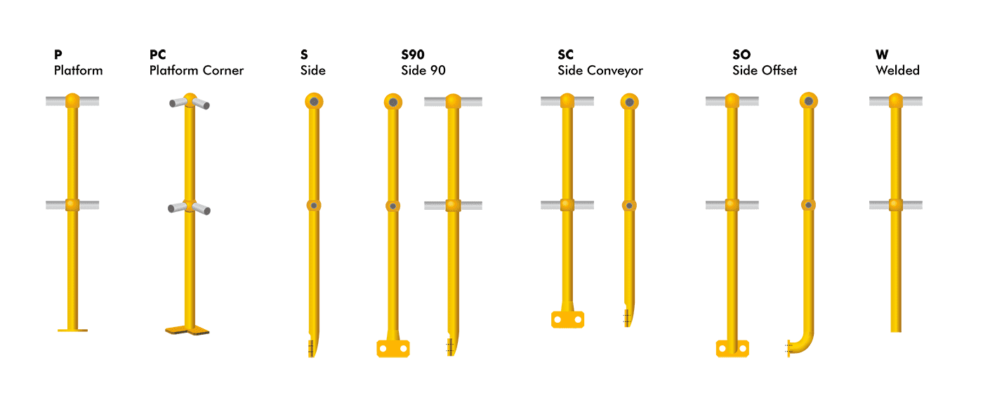 Grating Stanchion Railing Ball Joint