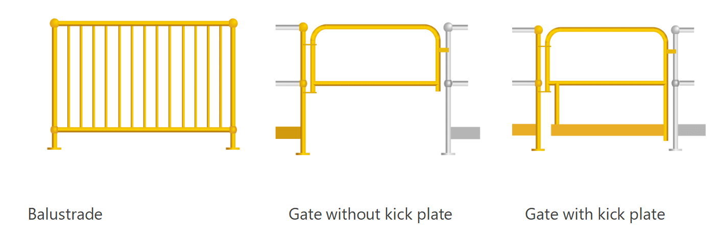 Grating Stanchion Railing Ball Joint
