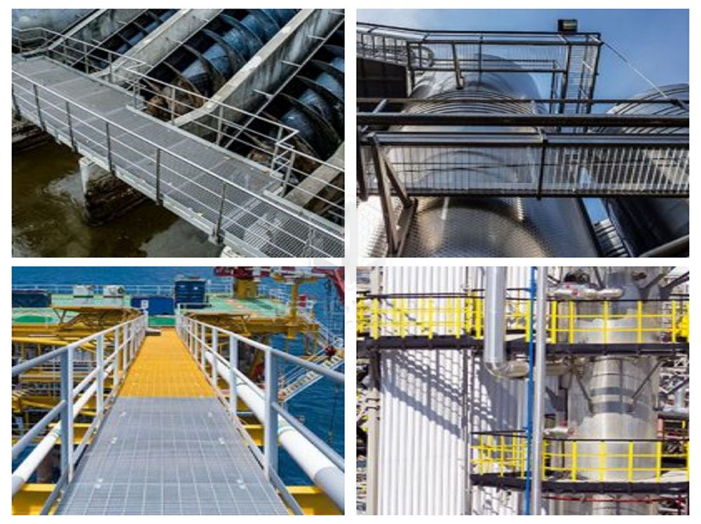Catwalk Grating Walkway